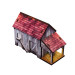 Bolt Action: Pre-painted WWII Normandy Coach House with Chicken Coop