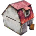 Bolt Action: Pre-painted WWII Normandy Coach House with Chicken Coop