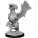 D&D Nolzur's Marvelous Minis: W13 Bronze Dragon Wyrmling & Treasure