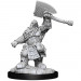 Magic Unpainted Minis: W2 Dwarf Fighter & Cleric