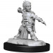 Pathfinder Battles Deep Cuts Unpainted Minis: W15 Male Halfling Monk