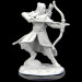 Critical Role Unpainted Miniatures: W2 Verdant Guard Marksman & Satyr