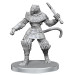 Pathfinder Battles Deep Cuts Minis: W26 Elf Hunter & Catfolk Bandit