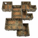 Dungeons & Lasers PrismaCast Pre-Painted: Abandoned Mines