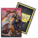 Dragon Shield Sleeves: Brushed Japanese Size - Valentine Dragons 2023