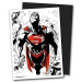 Dragon Shield Sleeves: Matte Dual - Superman (Red-White) (100)