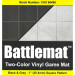 Reversible Battlemat: 1-inch Square - Black/Grey (23.5" x 26")