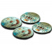 Infinity: 40mm Scenery Bases, Beta Series (4)