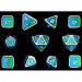 Die Hard Dice Polyhedral Set: Mythica - Spellbinder Gaia (11)