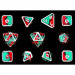 Die Hard Dice Polyhedral Set: Mythica - Spellbinder Holly Daze (11)