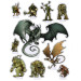Dragonbane RPG: Monster Standee Set