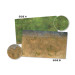 Battlefield in Box: HexTech - Double Game Mat (Grasslands/Arid/Urban)