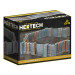 Battlefield in a Box: HexTech: Trinity City - Fortress Walls (24)