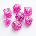 Candy-like Series Polyhedral Set: Rasberry (7)