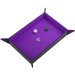 Magnetic Dice Tray: Rectangular Black/Purple