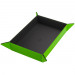 Magnetic Dice Tray: Rectangular Black/Green