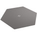 Magnetic Dice Tray: Hexagonal Black/Gray