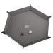 Magnetic Dice Tray: Hexagonal Black/Gray