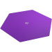 Magnetic Dice Tray: Hexagonal Black/Purple