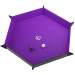 Magnetic Dice Tray: Hexagonal Black/Purple