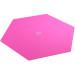 Magnetic Dice Tray: Hexagonal Black/Pink