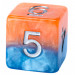 Halfsies Dice Set: Fire & Dice (7)