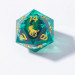 Sharp-Edge Polyhedral Dice Set: Always Watching - Beholder's Gaze (7)