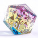 Sharp-Edge Polyhedral Dice Set: Captured Magic - Sweet Dream (7)