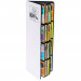 8-Pocket Tower Binder with 20 Side-Loading Pages: Matte White