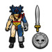 D&D Augmented Reality Pins: Series 1 - Warduke