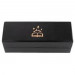 R4I Faux Leather Dice Box w/ Tray: Gold Foil Wizard Logo