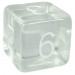 R4I Dice w/Arch'd4: Translucent - Clear (7)