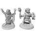Bones Dungeon Dwellers: Halfling Druid & River Witch