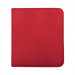 Ultra Pro 12-Pocket Zippered Pro-Binder: Red