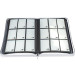 Vivid 9-Pocket Zippered Pro-Binder: White