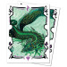 MtG Apex Sleeves: Tarkir Dragonstorm - Teval, Arbiter of Virtue (105)