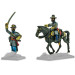 Black Powder: ACW - Confederate Officers Advancing (Foot & Mounted) B