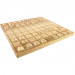 Shogi: Folding Board with Engraved Wood Tiles