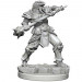 D&D Nolzur's Unpainted Minis: W5 Male Dragonborn Fighter with Spear