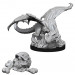 D&D Nolzur's Marvelous Unpainted Minis: W10 Black Dragon Wyrmling