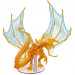 D&D Icons of the Realms: Adult Topaz Dragon