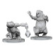 Pathfinder Battles Deep Cuts Minis: W26 Boggard Scout & Castoroides