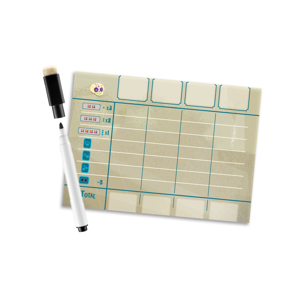 Patzcuaro: Dry-Erase Scoreboard (New Arrival)
