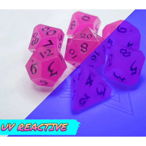 Die Hard Dice Polyhedral Set: Afterdark Avalore - Radio Star (7) (Last Chance)