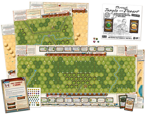 Memoir '44: The Battle Map Series II - V2 Through Jungle & Desert | Board  Games | Miniature Market