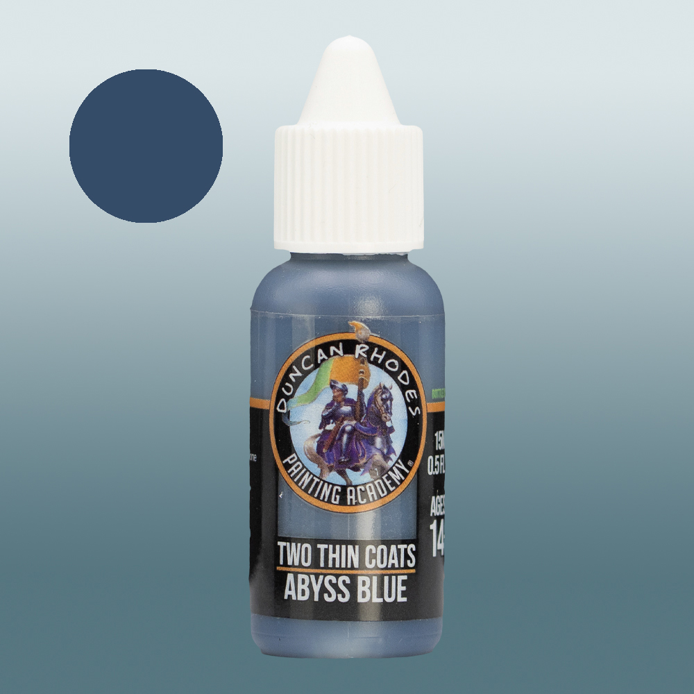 Two Thin Coats: Abyss Blue (15ml) (New Arrival)