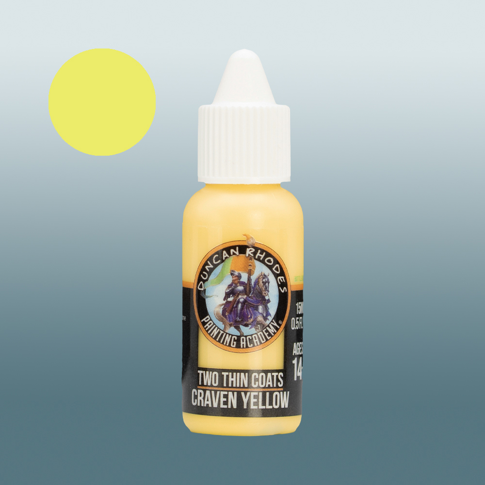 Two Thin Coats: Craven Yellow (15ml) (New Arrival)