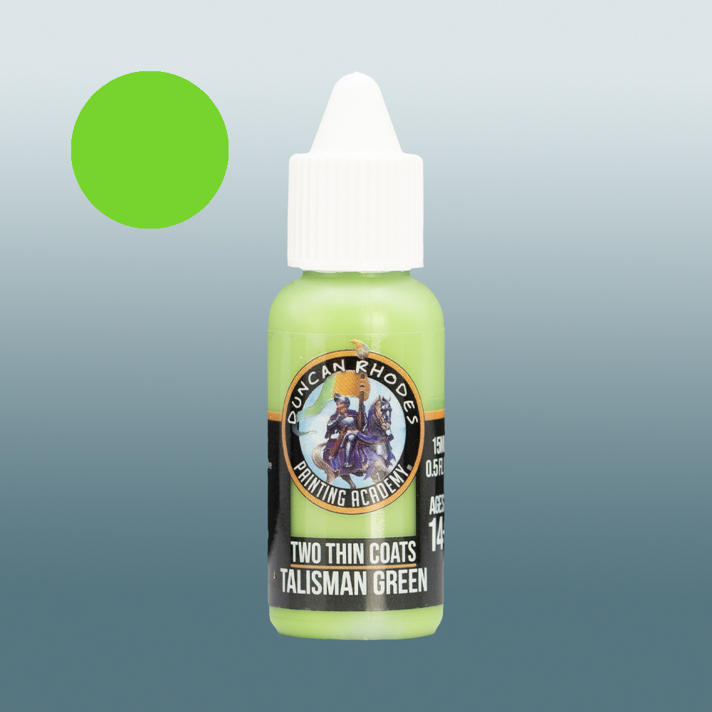 Two Thin Coats: Talisman Green (15ml) (New Arrival)