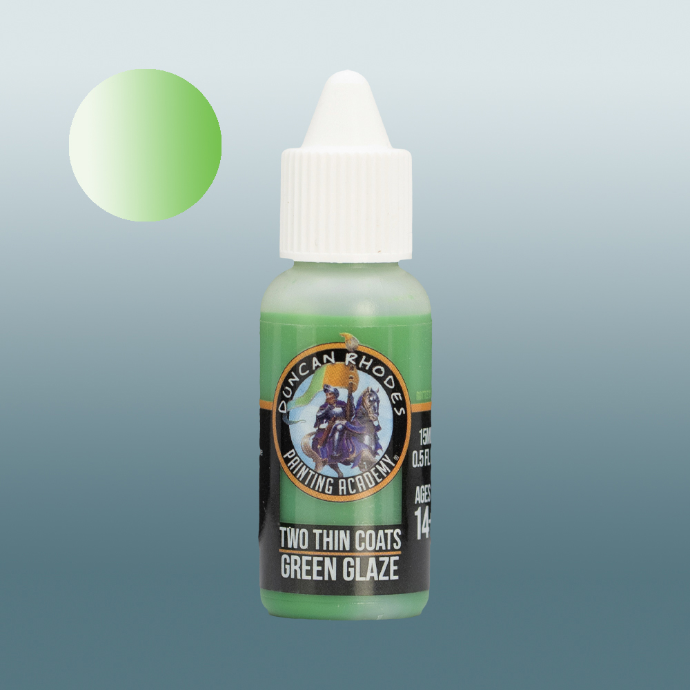 Two Thin Coats: Green Glaze (15ml) (Preorder)