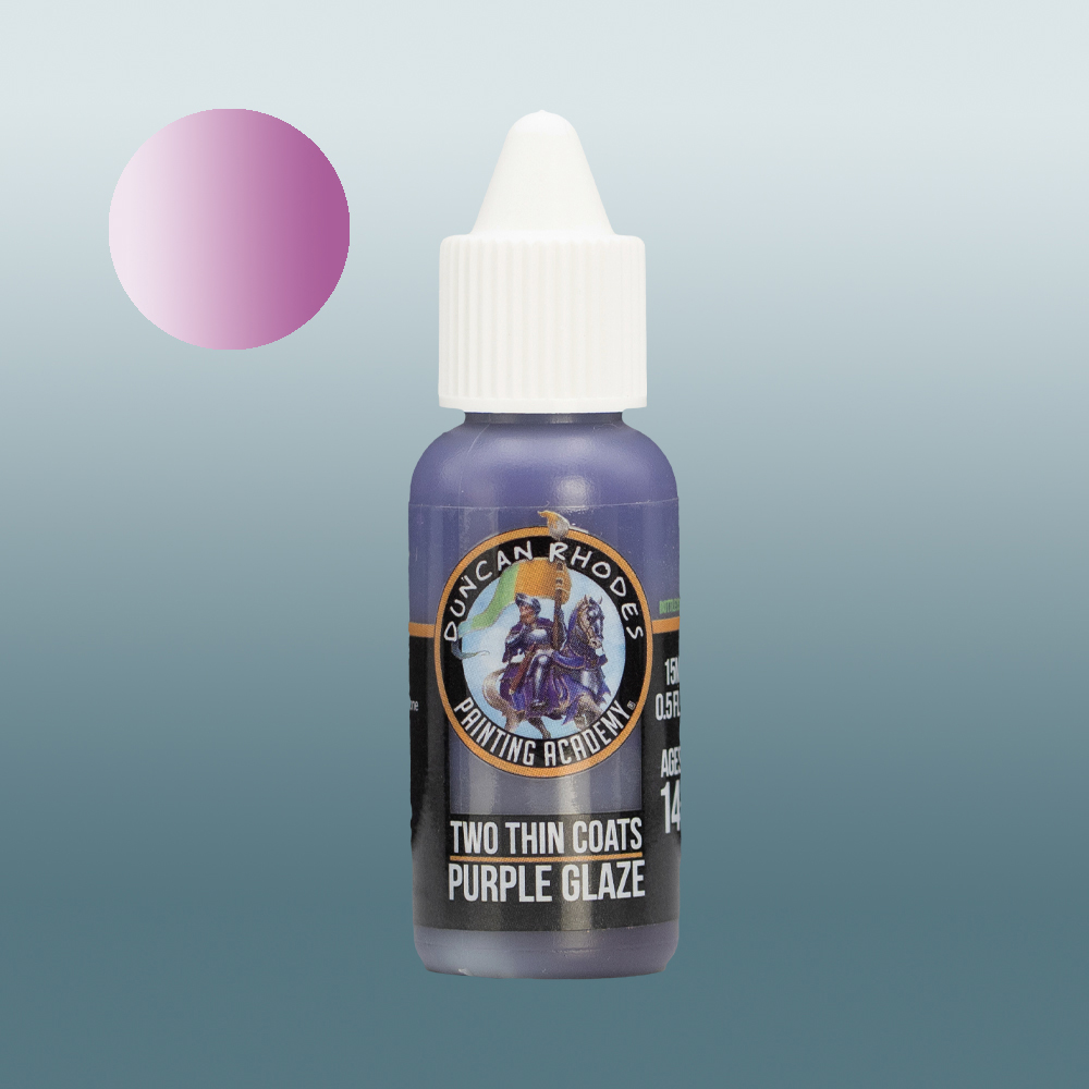 Two Thin Coats: Purple Glaze (15ml) (Preorder)